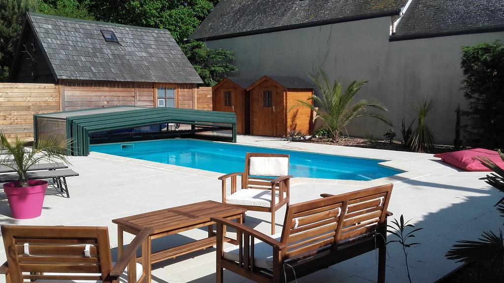 サン・マロ Manoir De La Baronnie Bed & Breakfast エクステリア 写真